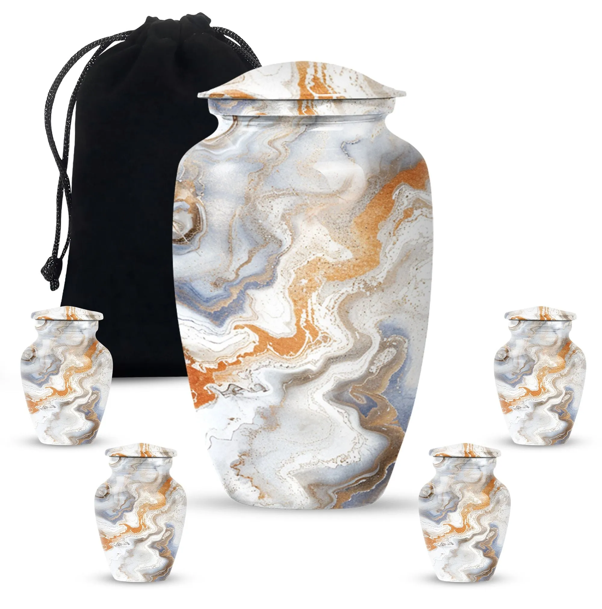 Artistic Elegance: The Abstract Ensemble Cremation Urn