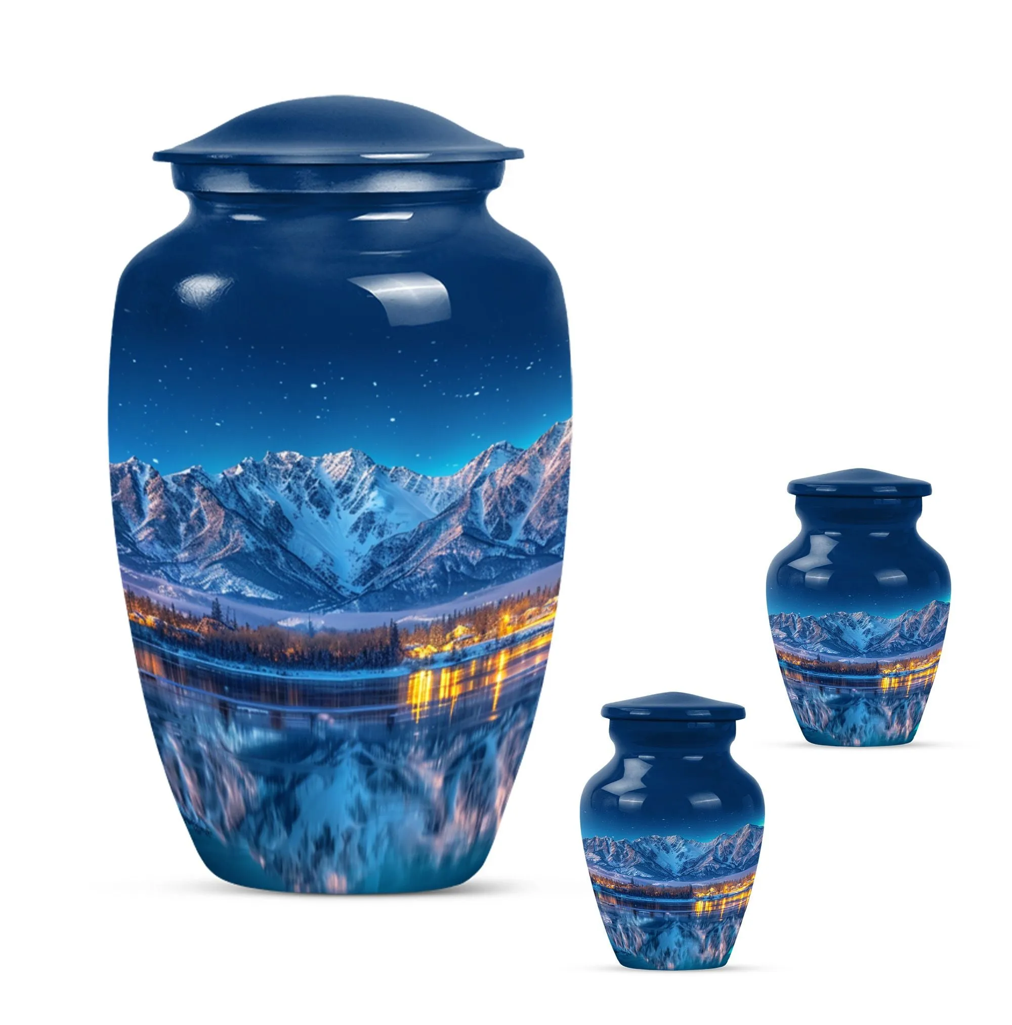 Aurora Borealis Memorial Urn: A Cherished Remembrance for Women