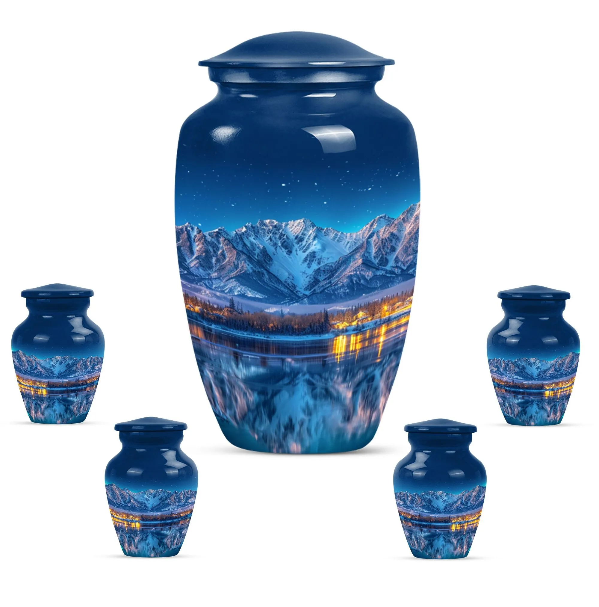 Aurora Borealis Memorial Urn: A Cherished Remembrance for Women