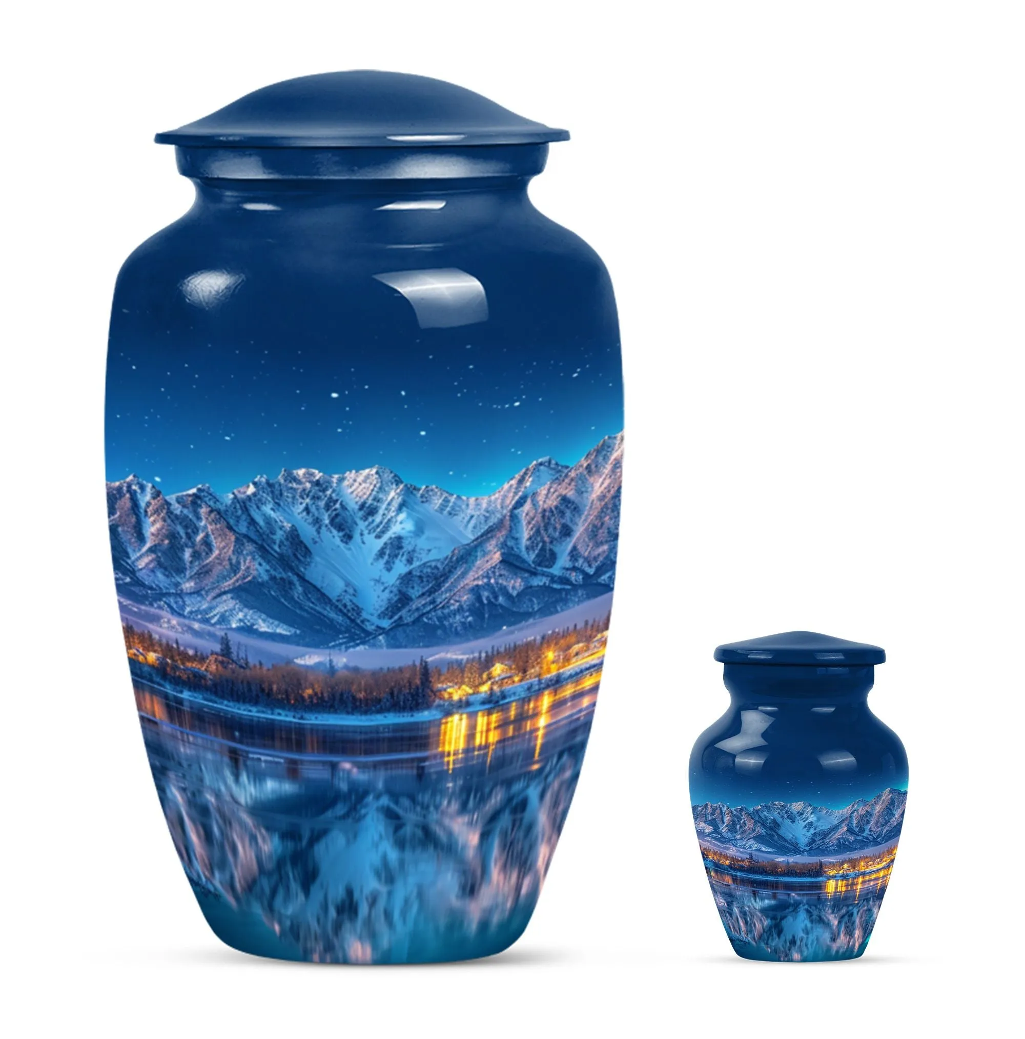 Aurora Borealis Memorial Urn: A Cherished Remembrance for Women