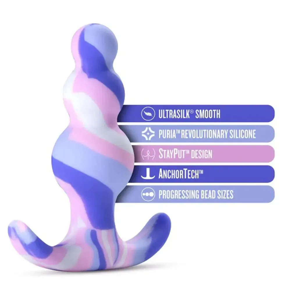Avant Twilight Silicone Bumpy Anal Plug Sex Toy
