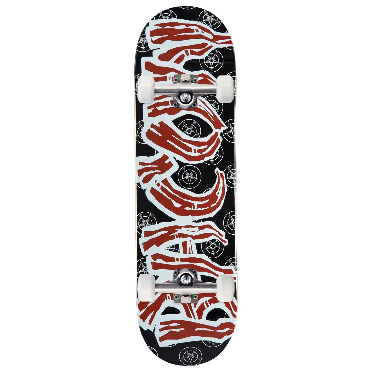 Bacon Plain Jane Pentagram Skateboard Complete - 9.00"