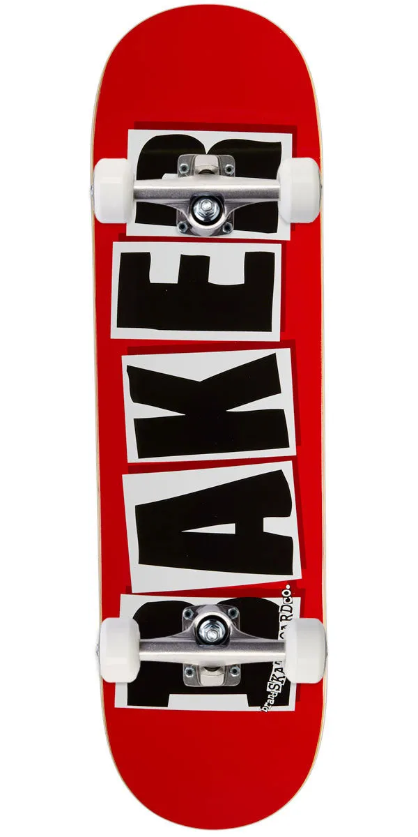 Baker Brand Logo Skateboard Complete - Black - 8.75"