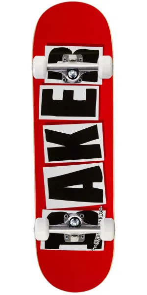 Baker Brand Logo Skateboard Complete - Black - 8.75"