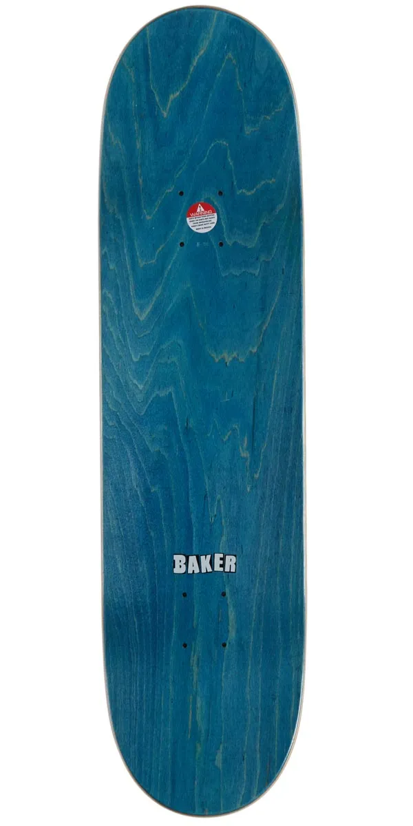 Baker Brand Logo Skateboard Deck - Black - 8.3875"
