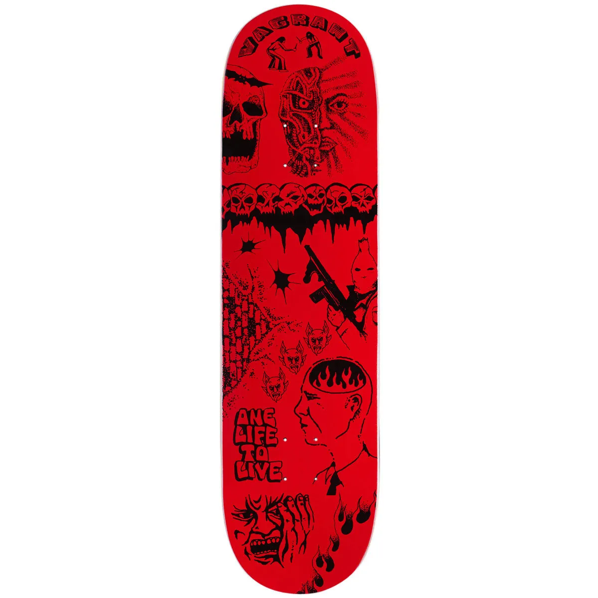 Baker Casper Black Book Skateboard Deck - 8.50"