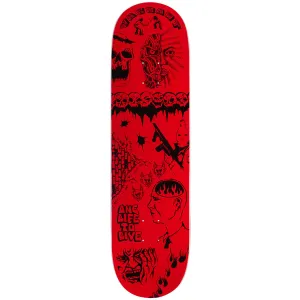 Baker Casper Black Book Skateboard Deck - 8.50"