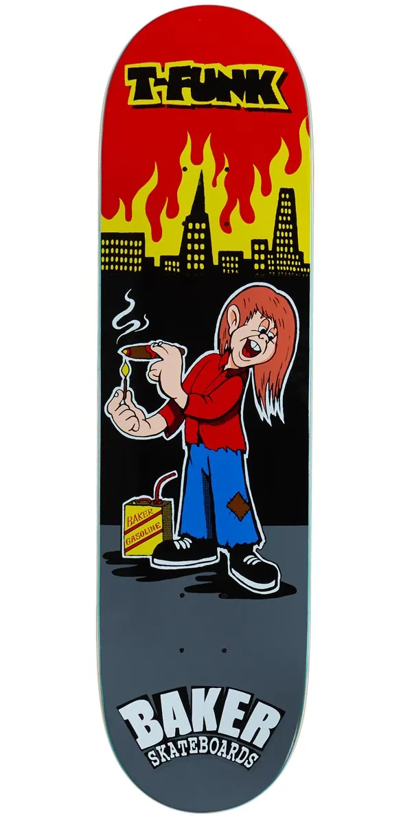 Baker T-funk Lampwick Skateboard Deck - 8.25"