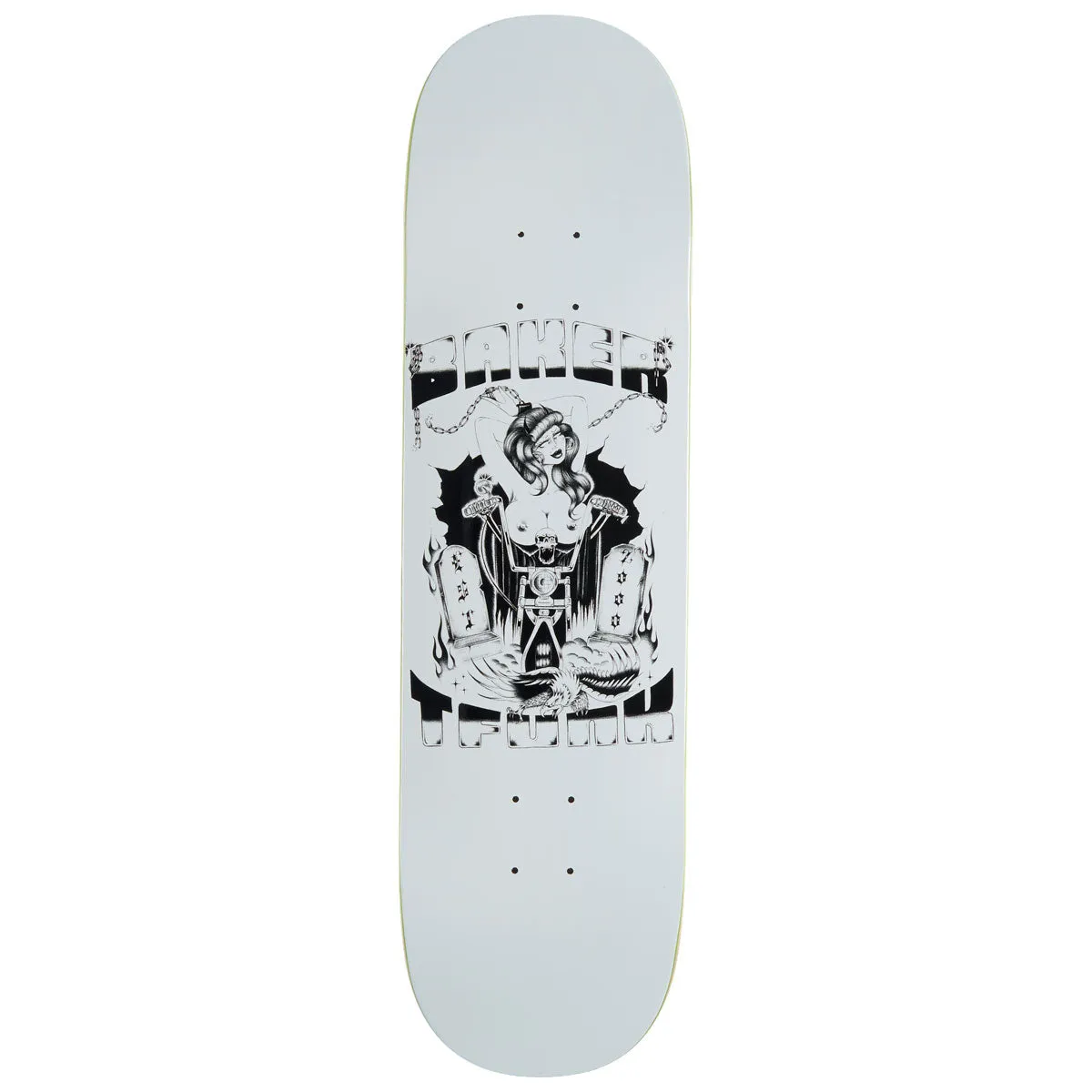 Baker Tristan T-Funk Funkhouser Skatecreep Skateboard Deck - 8.50"