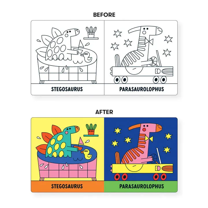 Bath Book - Rub A Dub Dinos!