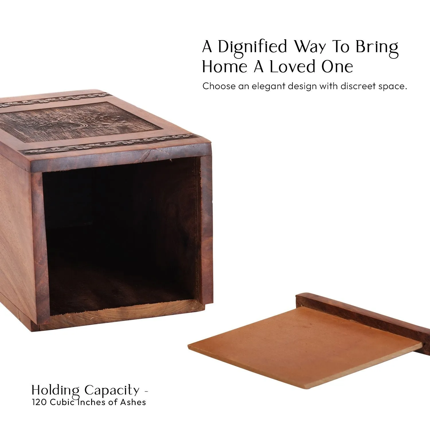 Biodegradable Tree Of Life Urn - Dignified Grandfather Urns For Ashes Adult