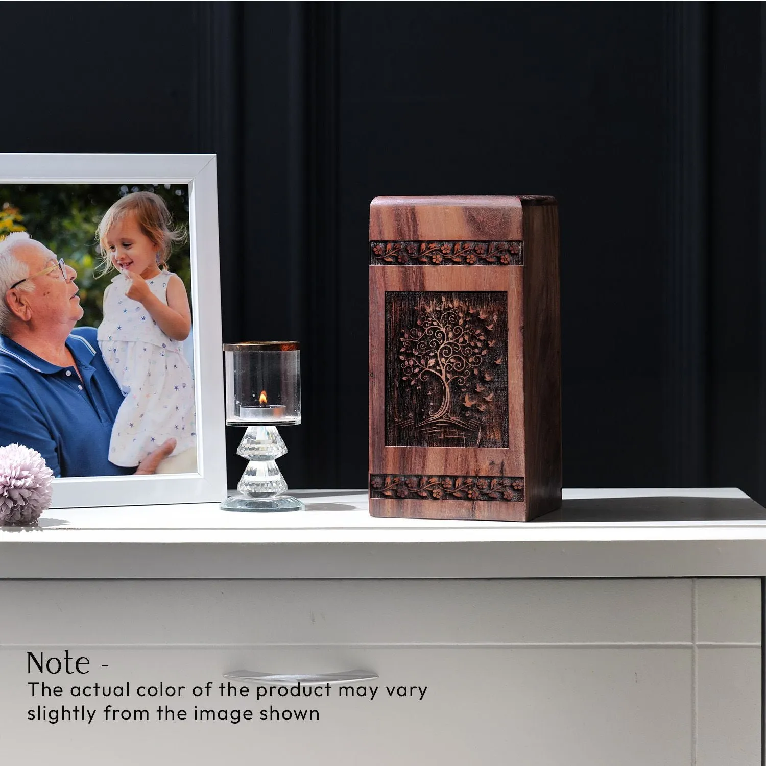 Biodegradable Tree Of Life Urn - Dignified Grandfather Urns For Ashes Adult
