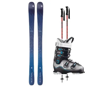Blizzard Women's Black Pearl 88 Premium Ski Package