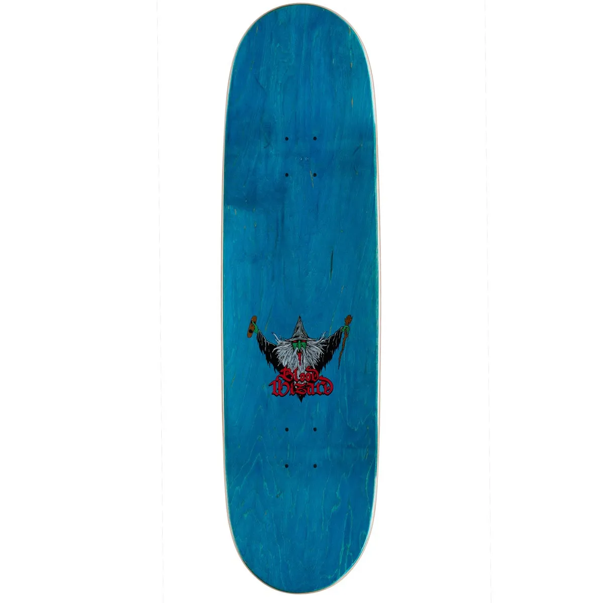 Blood Wizard Flying Wizard Skateboard Deck - Assorted Stains - 9.00"