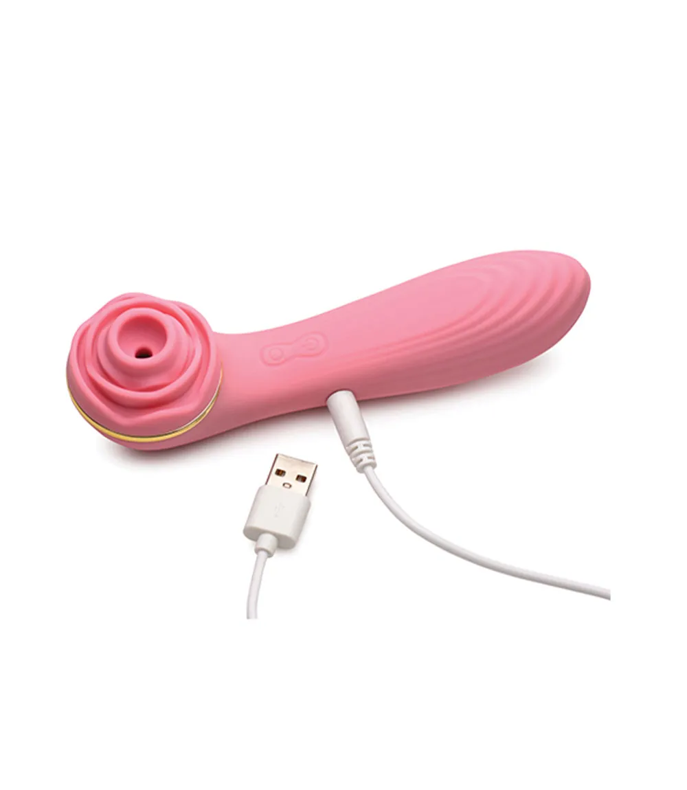 Bloomgasm Passion Petals 10X Air Stim Vibrator