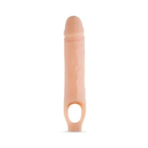Body Safe Penis Sleeve 10 in. Silicone Cock Sheath Penis Extender Sling