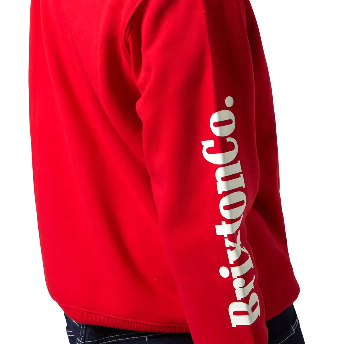 Brixton Inwood Sweatshirt - Crimson