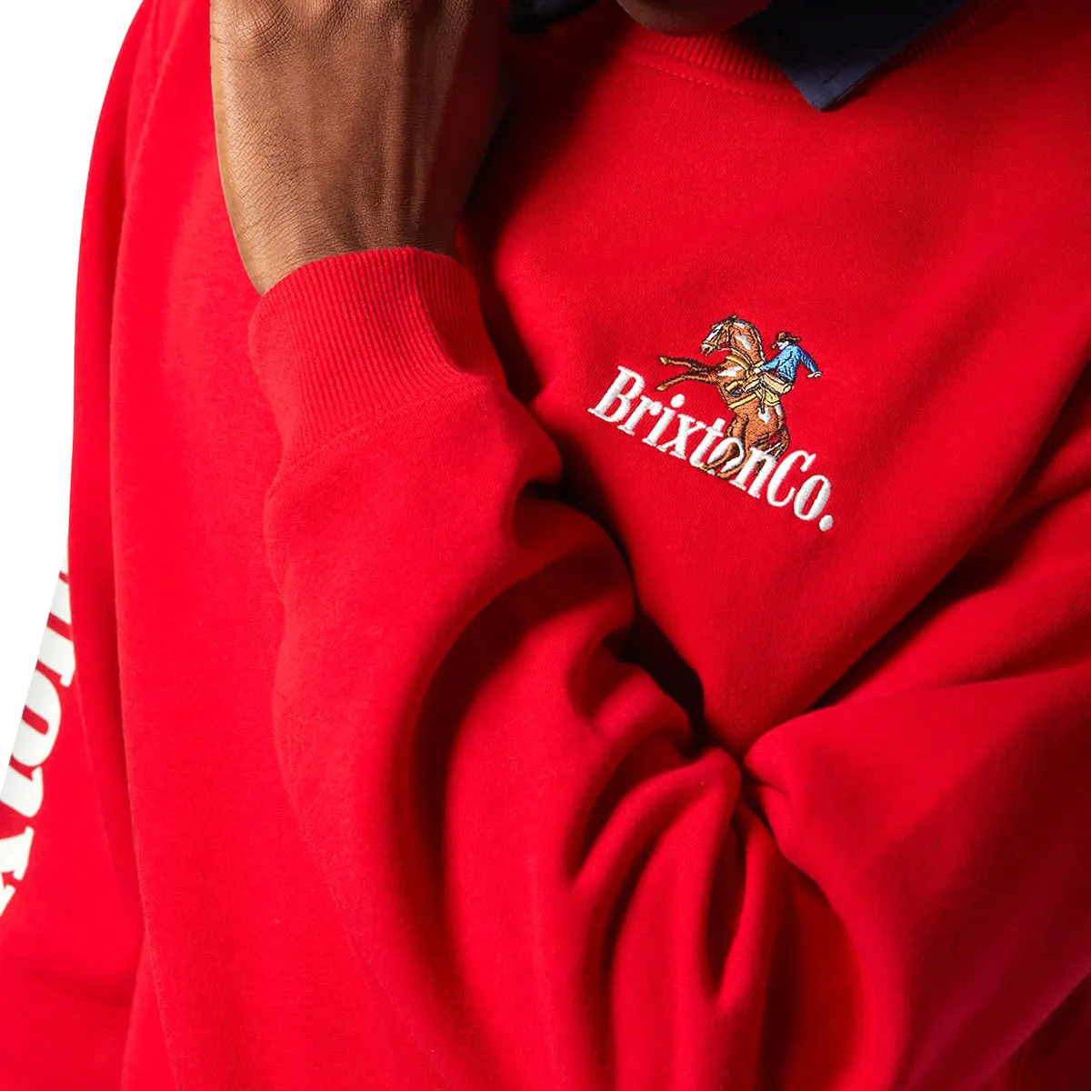 Brixton Inwood Sweatshirt - Crimson