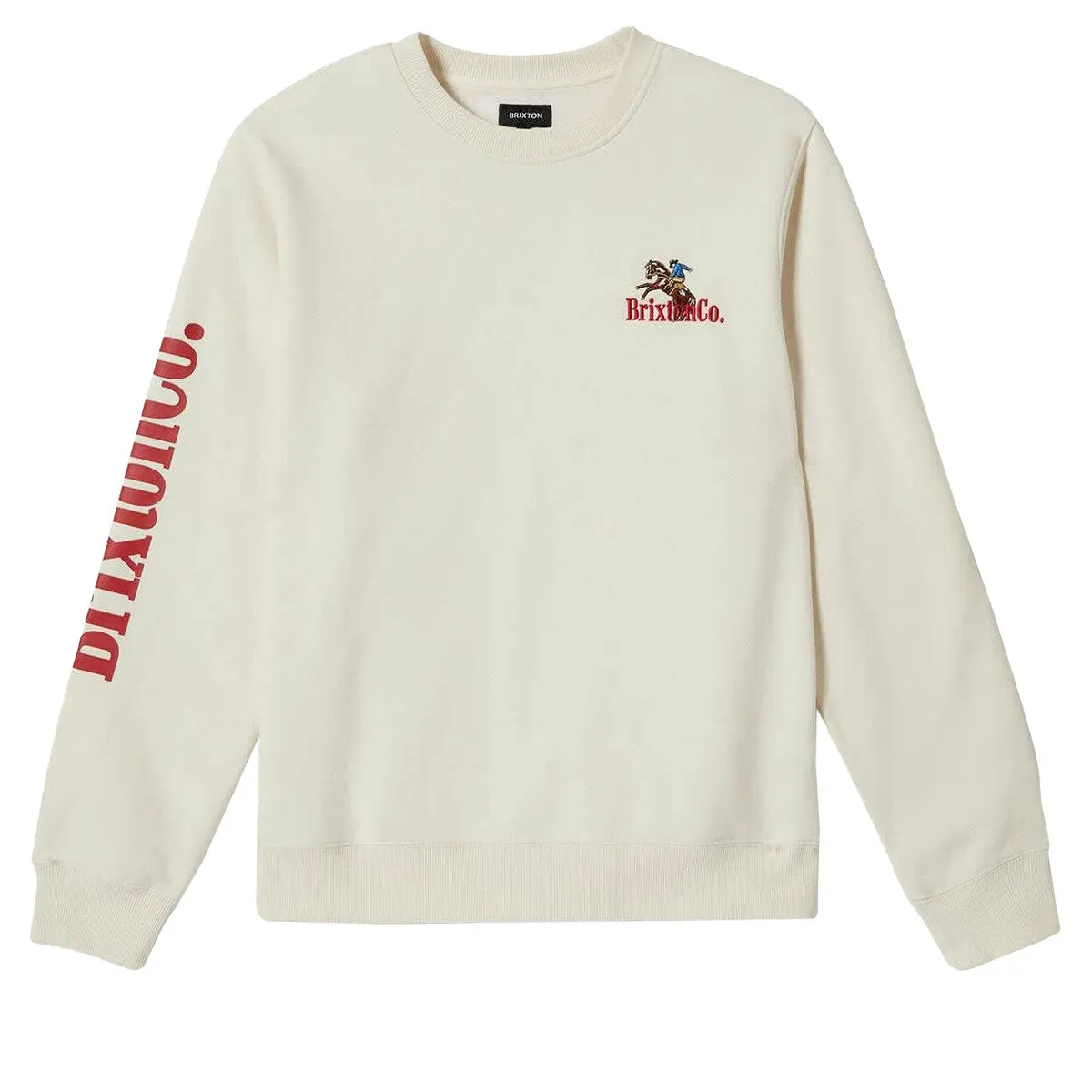 Brixton Inwood Sweatshirt - Egret White