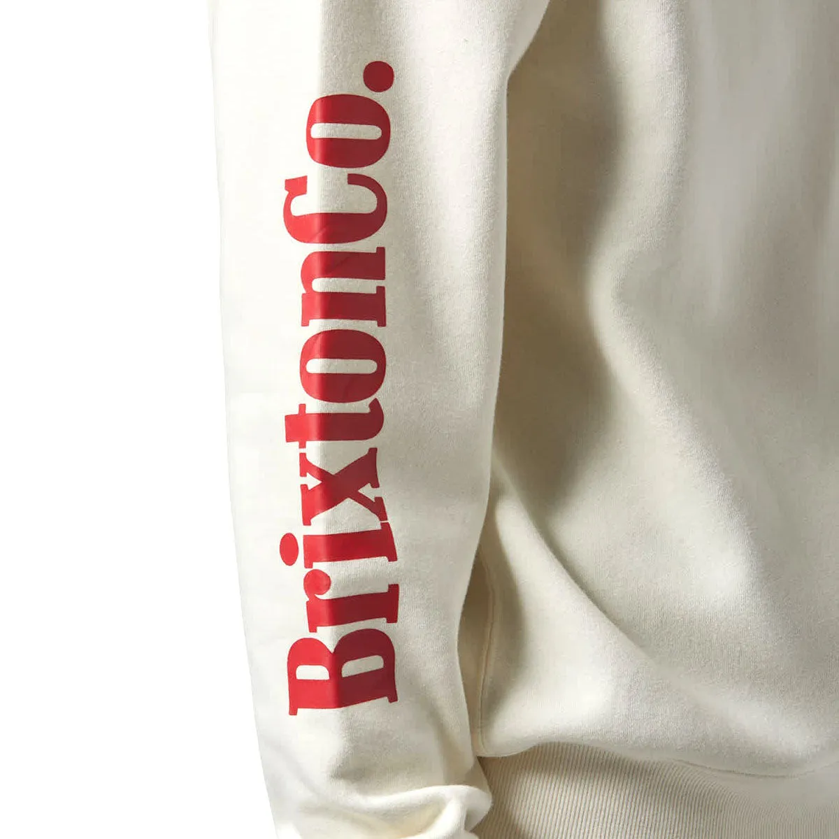 Brixton Inwood Sweatshirt - Egret White