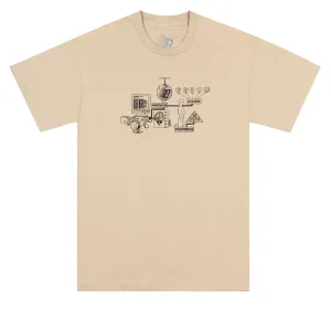 Bronze 56k Locked In T-Shirt - Sand