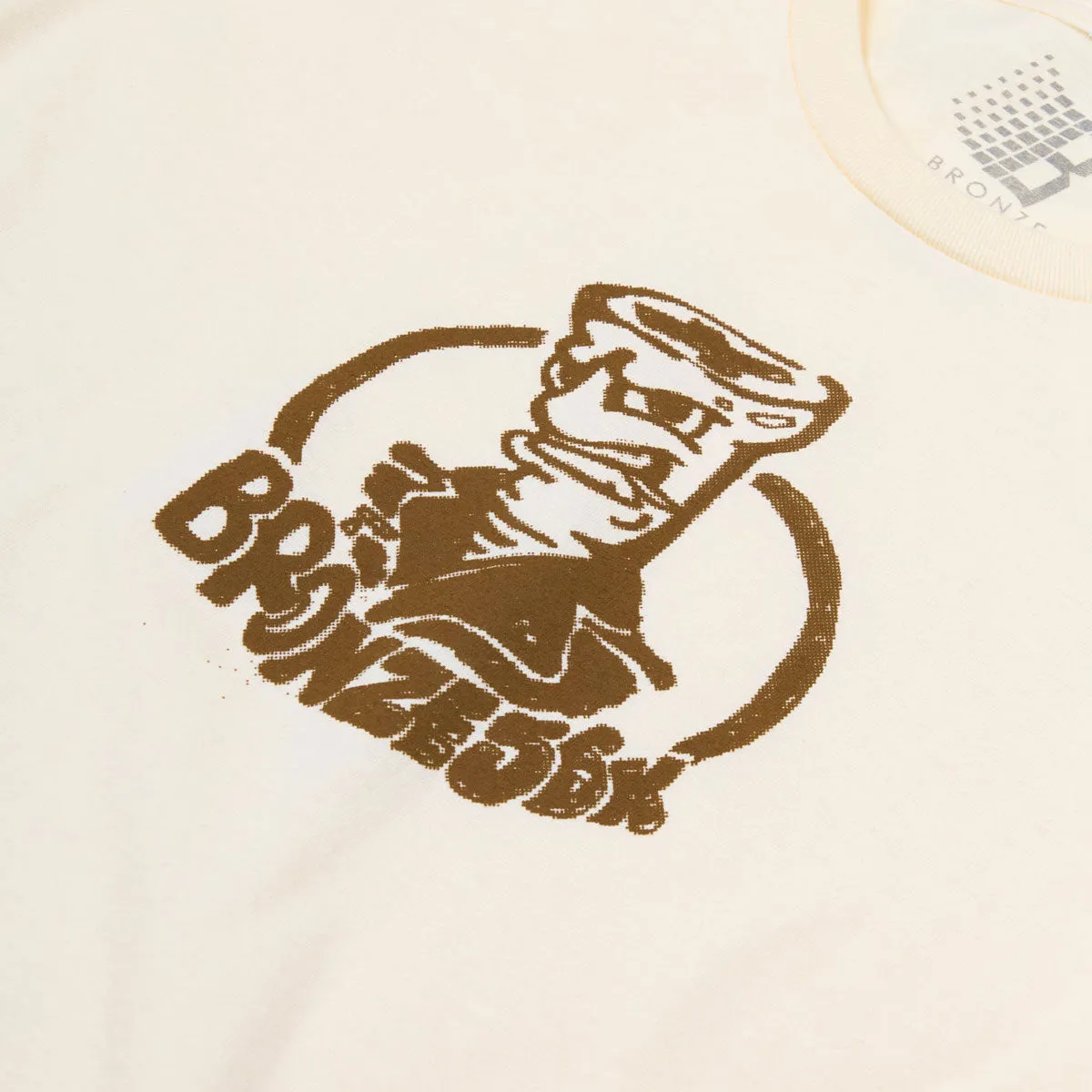 Bronze 56k The Bolt T-Shirt - Cream