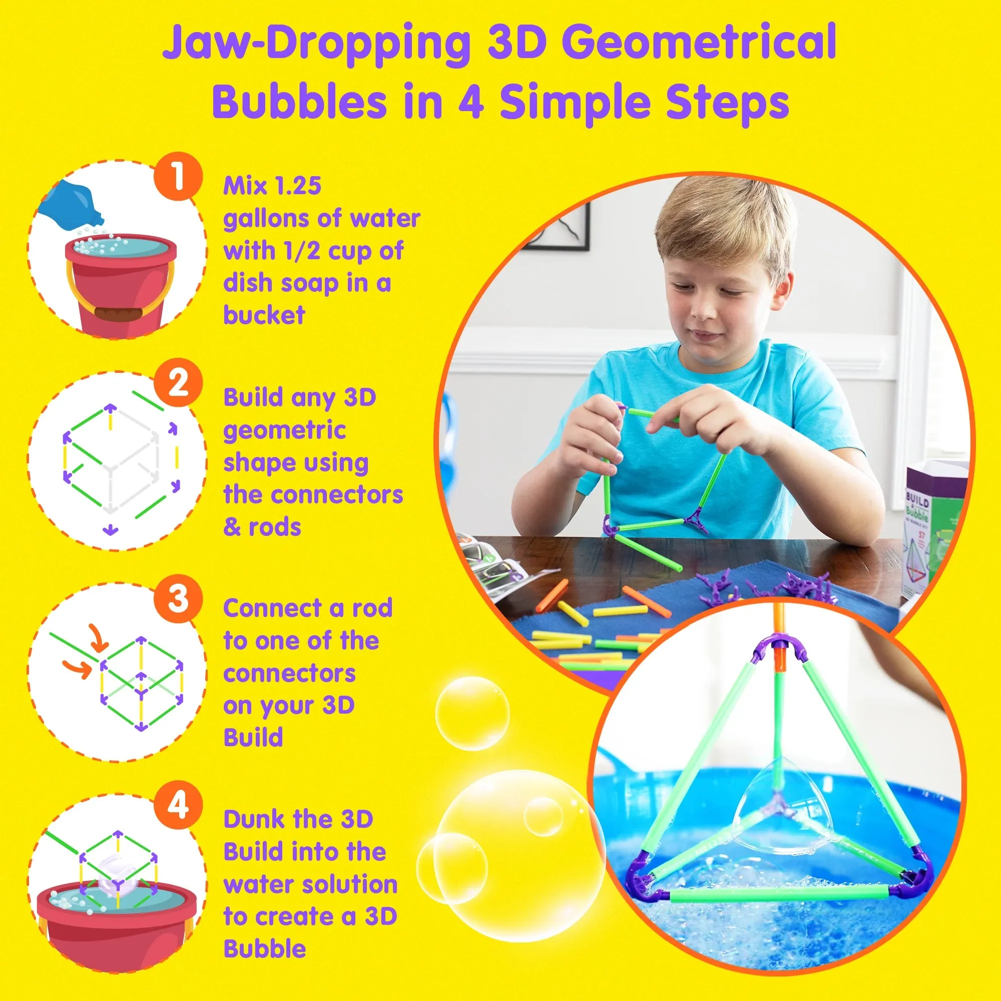 Build-A-Bubble 3D Bubble Kit