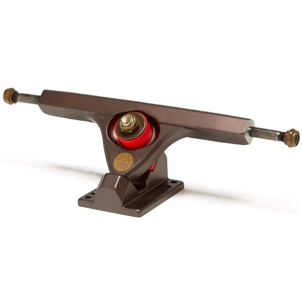 Caliber 3 Raked 10" w/shim Longboard Trucks - Bourbon 44 Degree - 184mm