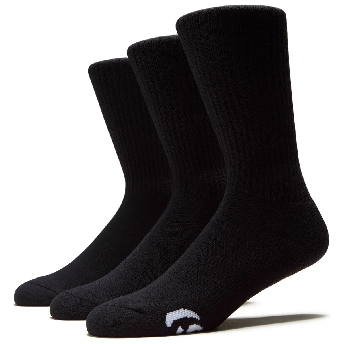 CCS Basics 3 Pack of Socks - Black