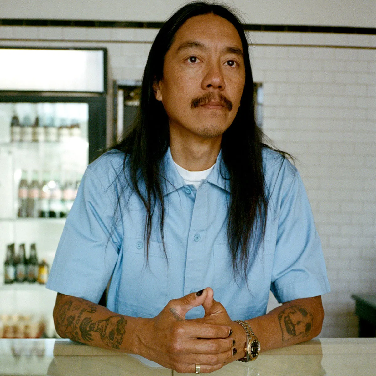 CCS Heavy Cotton Work Shirt - Light Blue