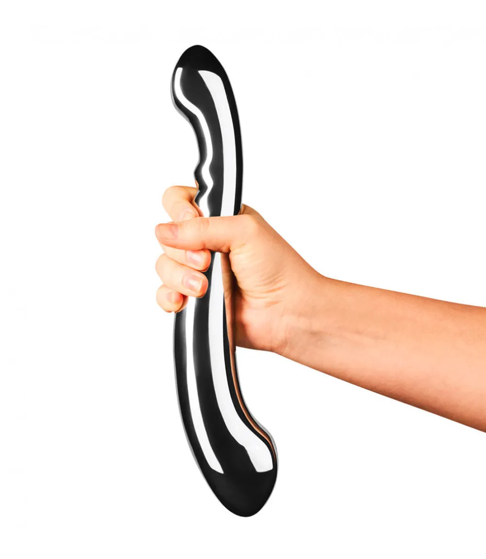 Contour Stainless Steel Double Dildo