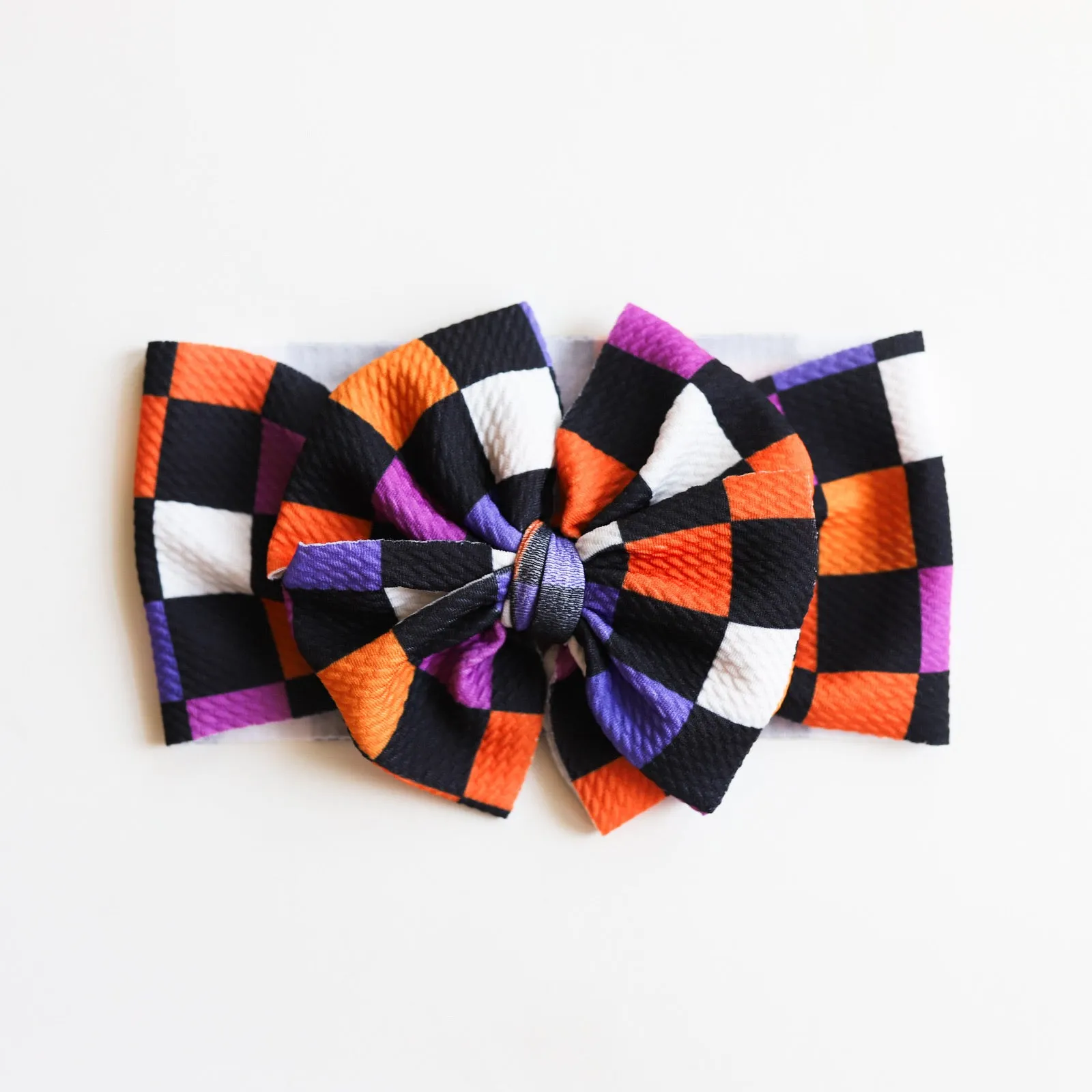 Creepy Checkers Headwrap