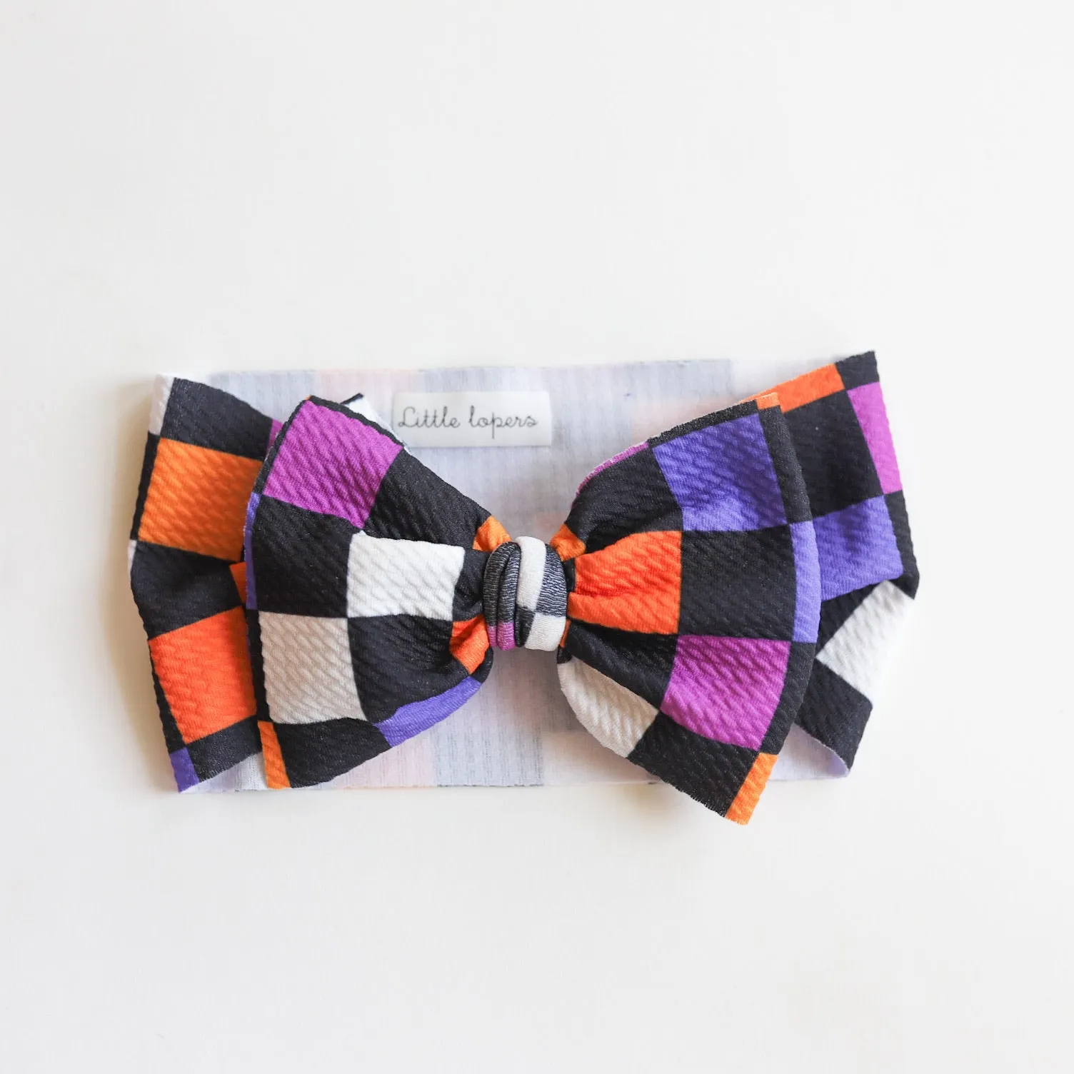 Creepy Checkers Headwrap