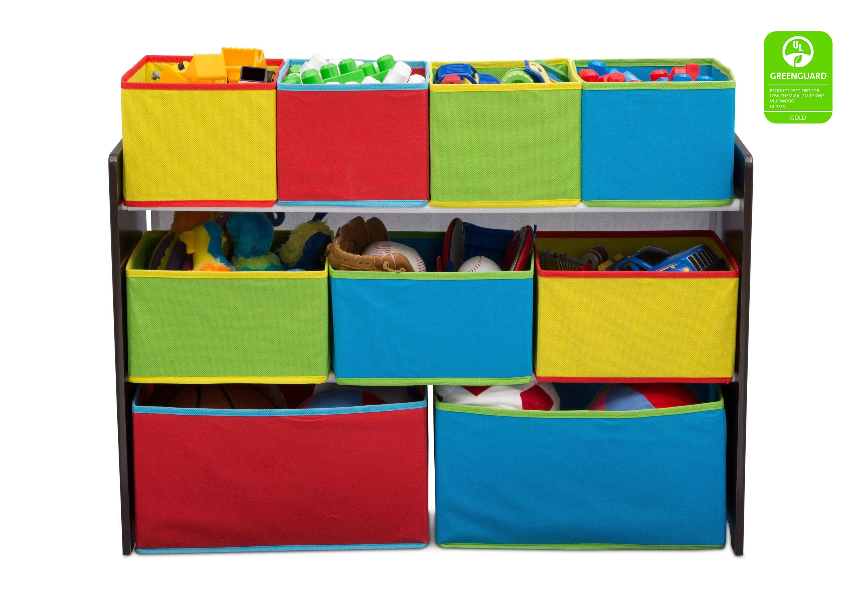 Deluxe Multi-Bin Toy Organizer with Storage Bins