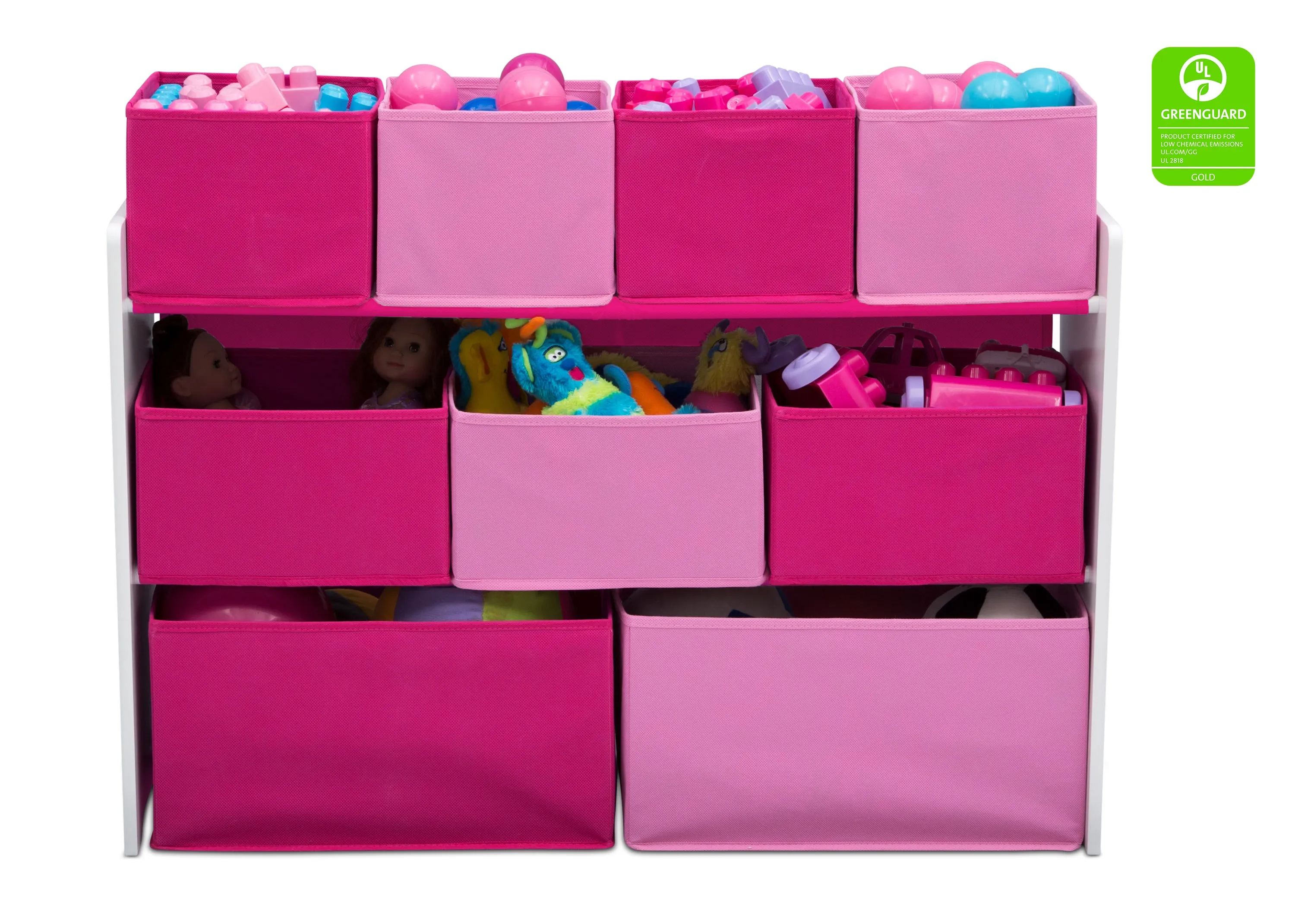 Deluxe Multi-Bin Toy Organizer with Storage Bins