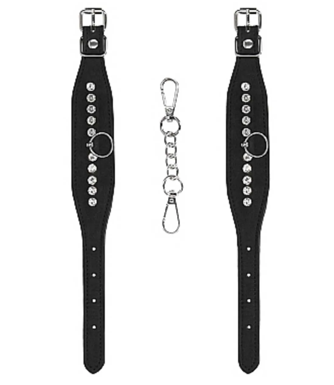Diamond Studded Ankle Cuffs