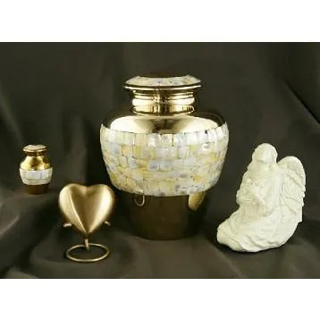 Elite Mother of Pearl, Cremation Urn