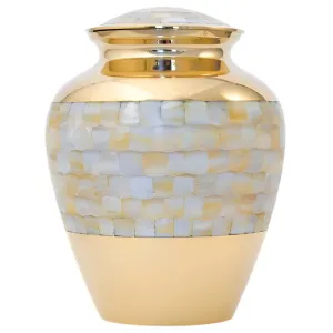 Elite Mother of Pearl, Cremation Urn