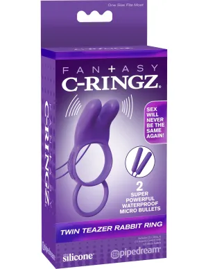 Fantasy C-Ringz - Twin Teazer Rabbit Ring