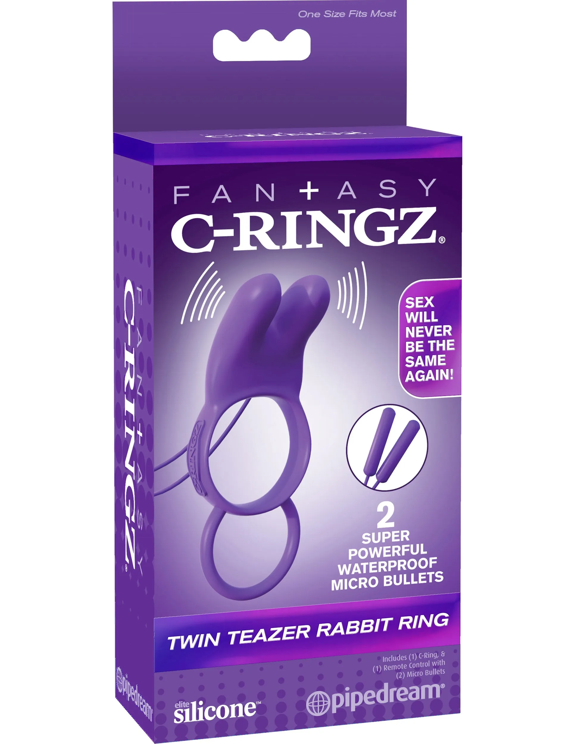 Fantasy C-Ringz - Twin Teazer Rabbit Ring