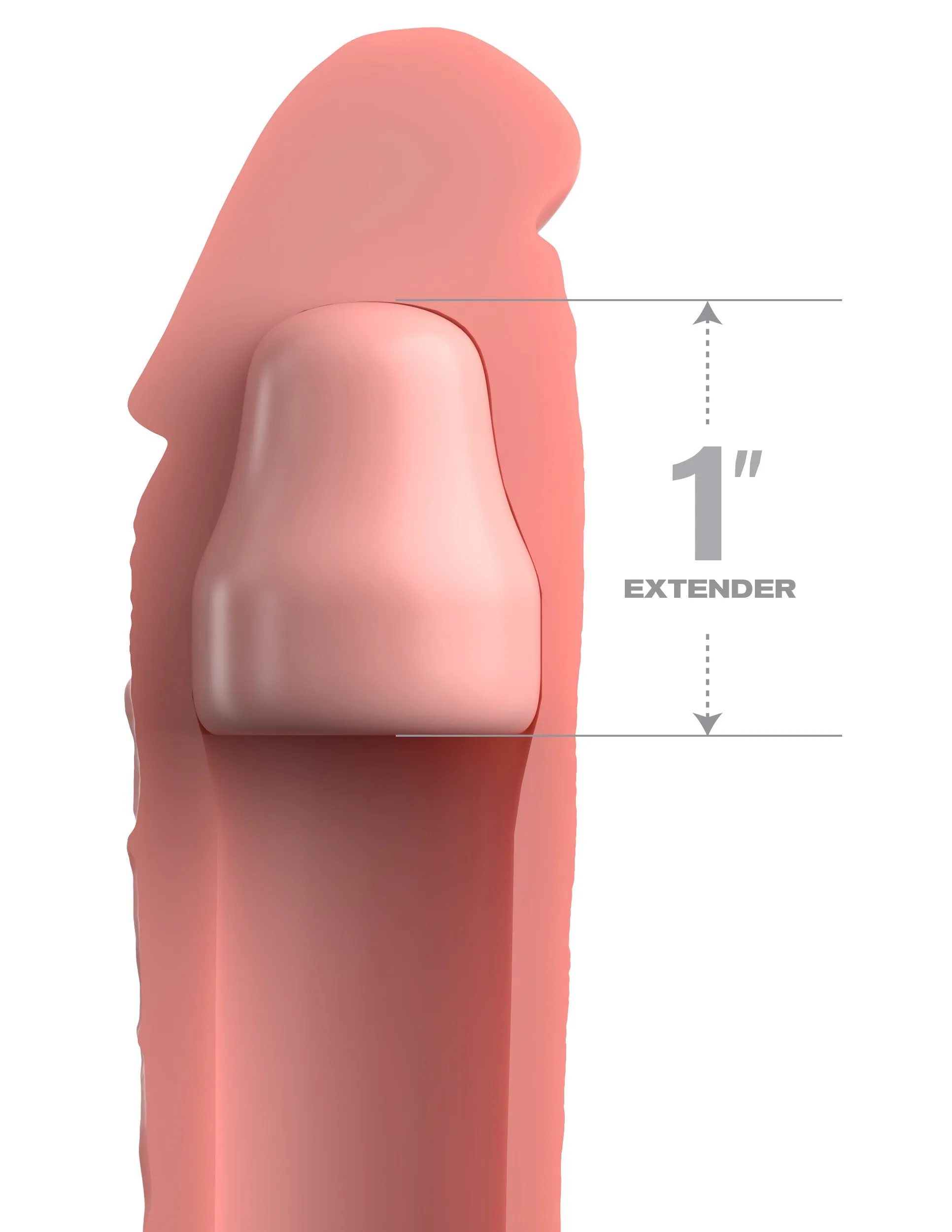 Fantasy X-tensions Elite - 1 Silicone X-tension - Light