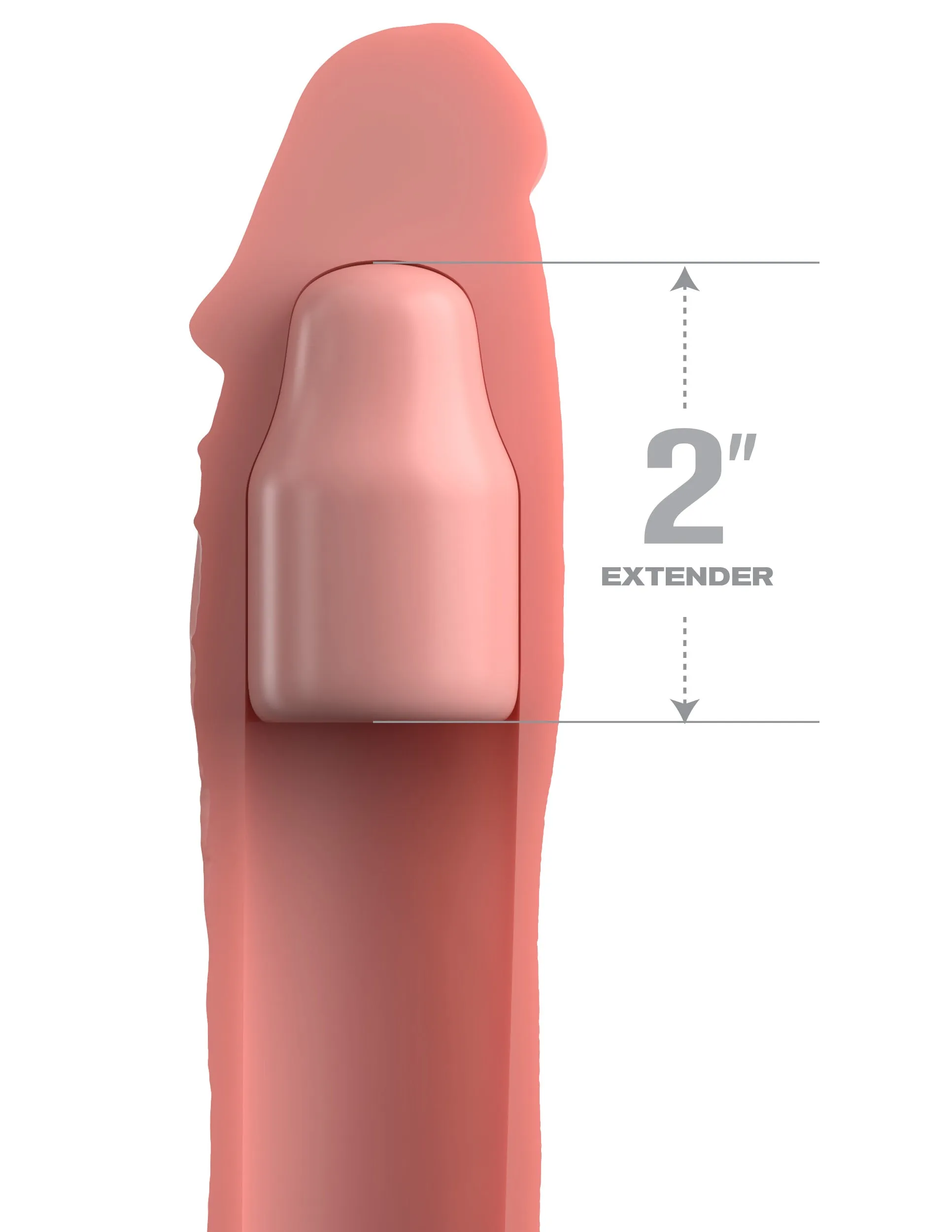 Fantasy X-tensions Elite - 2 Silicone X-tension - Light