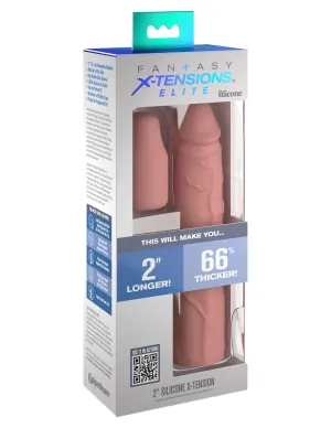 Fantasy X-tensions Elite - 2 Silicone X-tension - Light