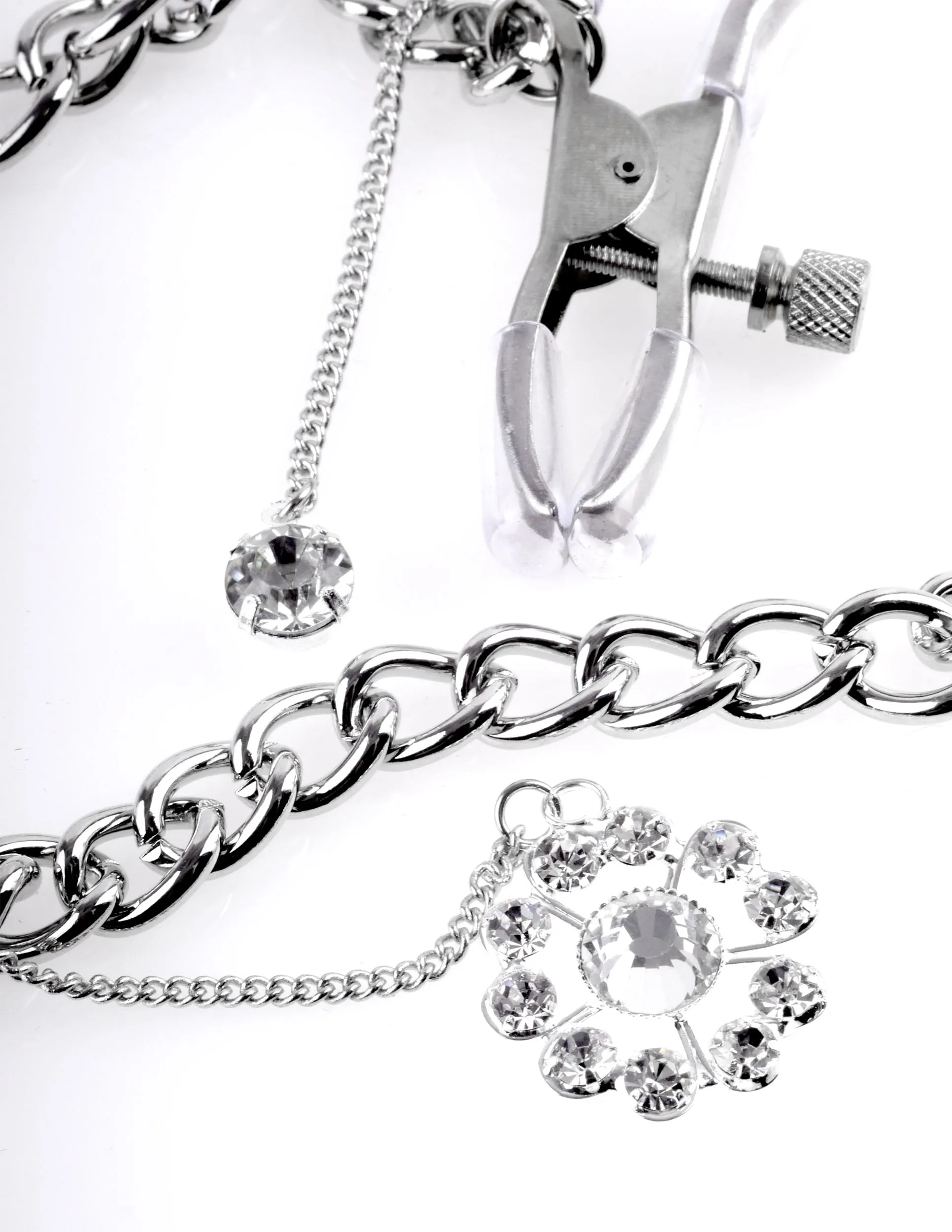 Fetish Fantasy Series - Crystal Nipple Clamps