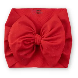 Glittery Red Headwrap Traditional