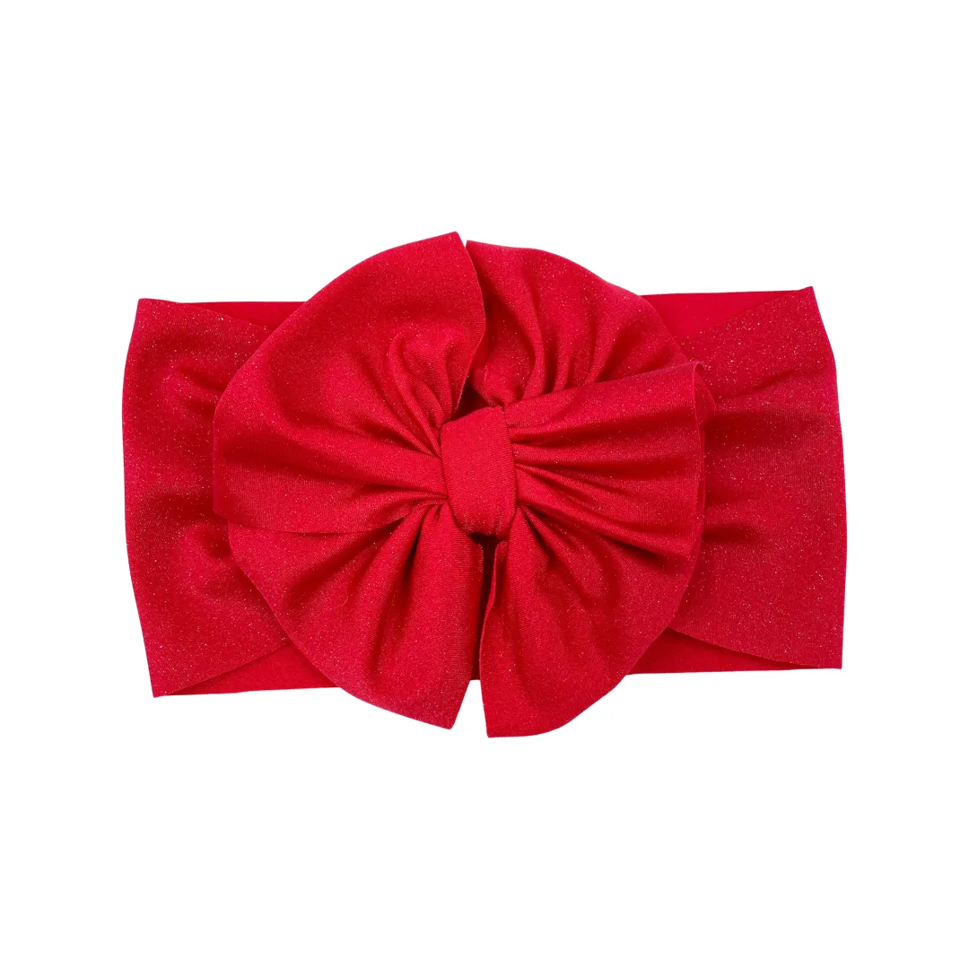 Glittery Red Headwrap Traditional