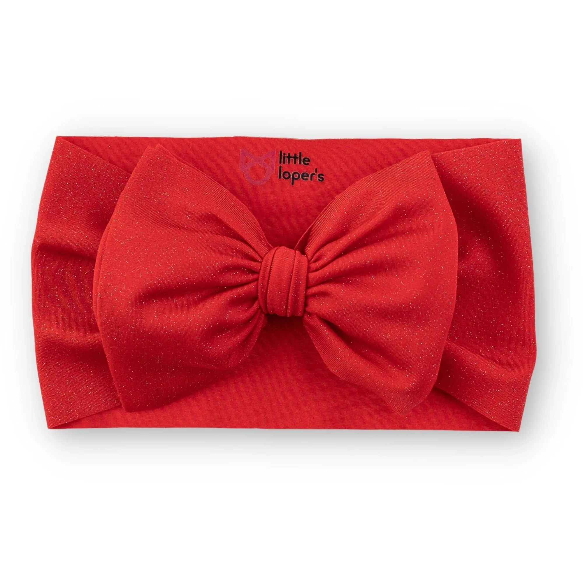Glittery Red Headwrap Traditional