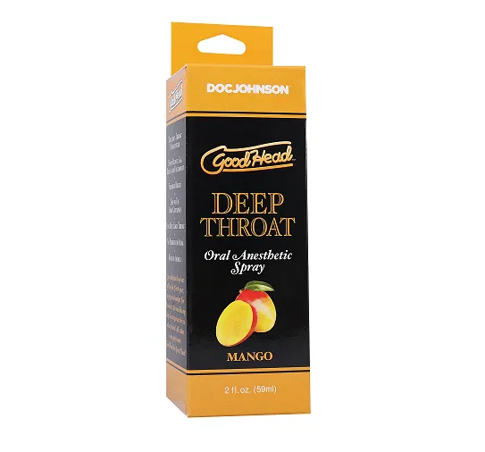 GoodHead - Deep Throat Spray - Mango - 2 fl. oz.