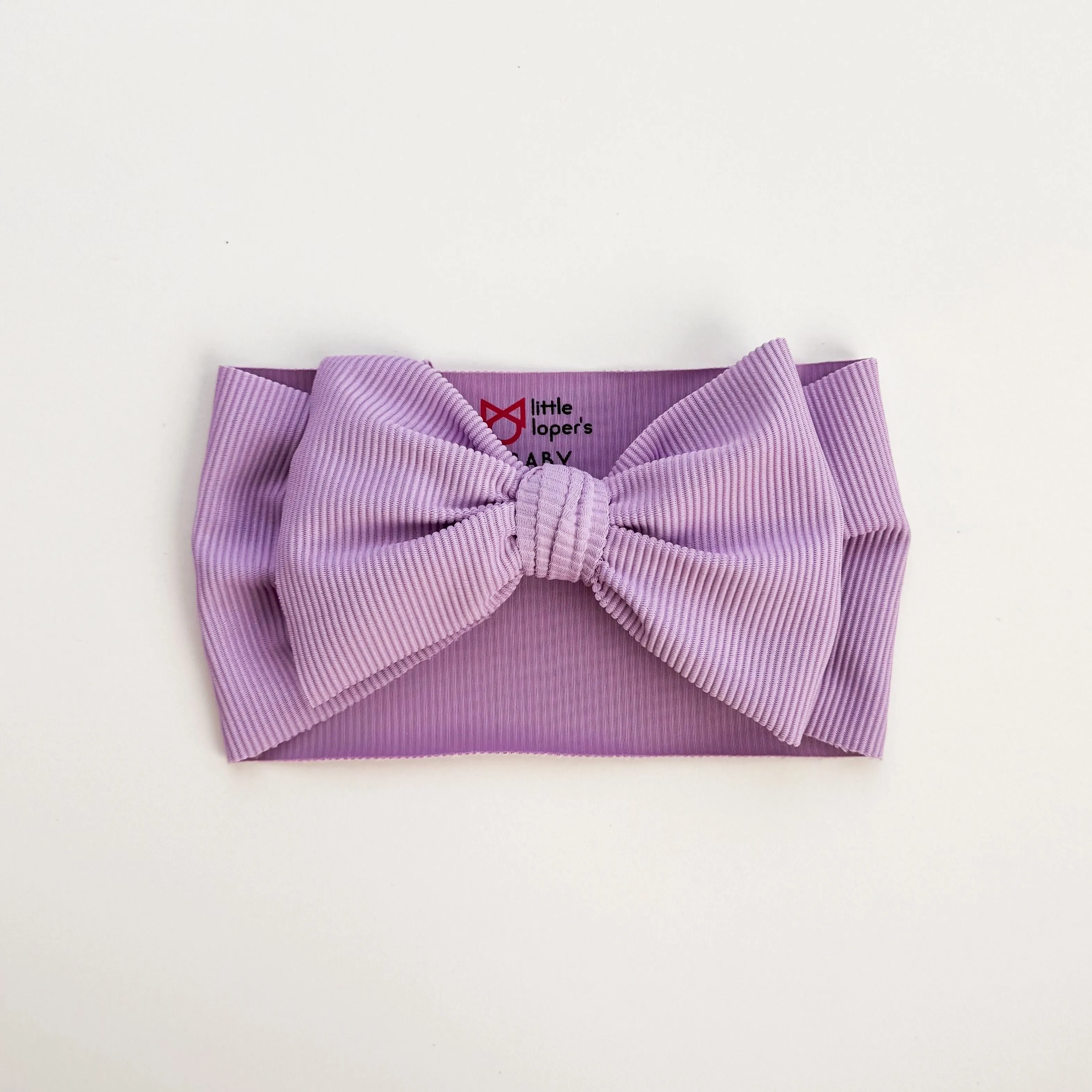 Grape Ribbed Headwrap