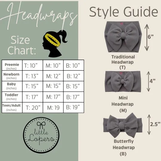 Grape Ribbed Headwrap
